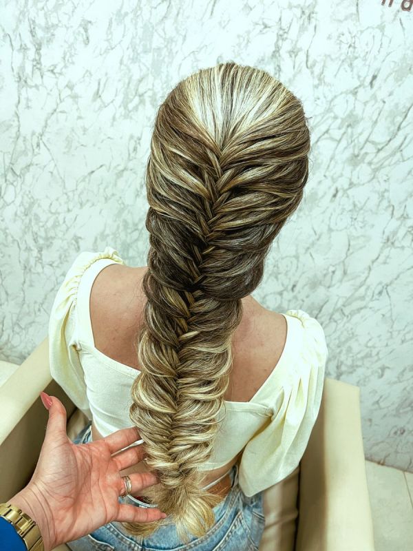 49 Fotos de trança escama de peixe – Dicas de Cabelo