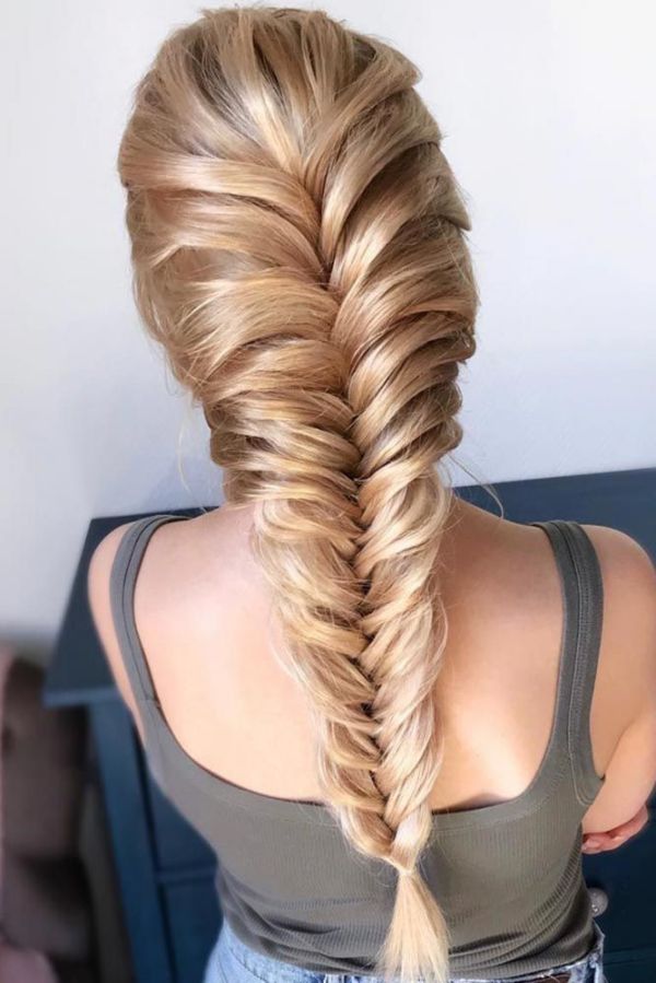 49 Fotos de trança escama de peixe – Dicas de Cabelo